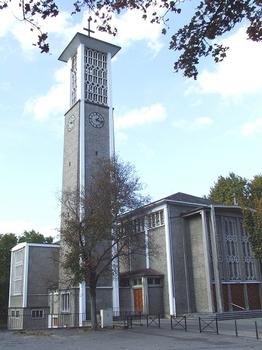 Mulhouse: Eglise catholique Don Bosco située dans le quartier du Drouot