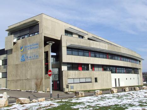 Mulhouse: La Faculté des sciences de l'Université de Haute Alsace dans le quartier de l'Illberg