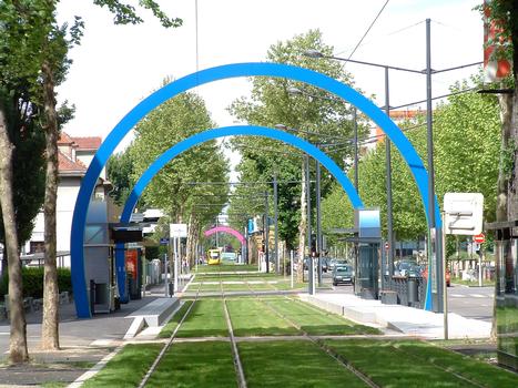 TramTrain, Mülhausen: Ost-West-Line - Haltestelle Lefèvre