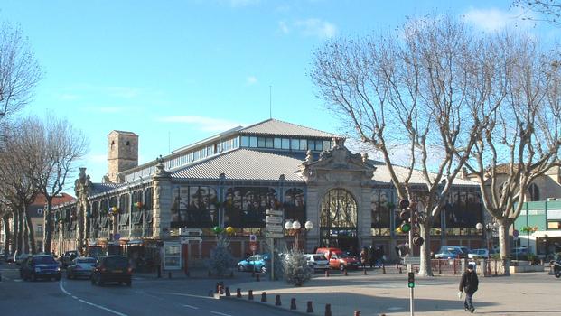 Le marché couvert de Narbonne