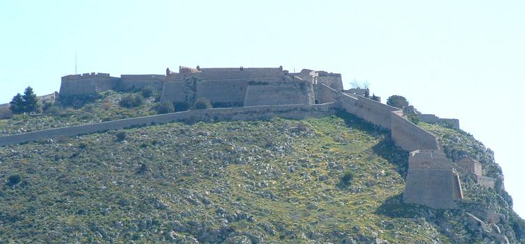 Nauplie (Argolide, Péloponnèse, Grèce):Palamidi (Fort Palamède)