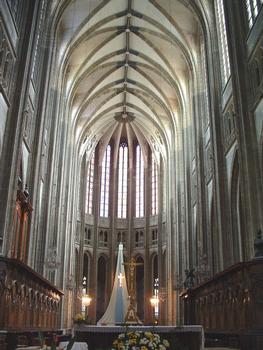La cathédrale d'Orléans.(Vues intérieures)