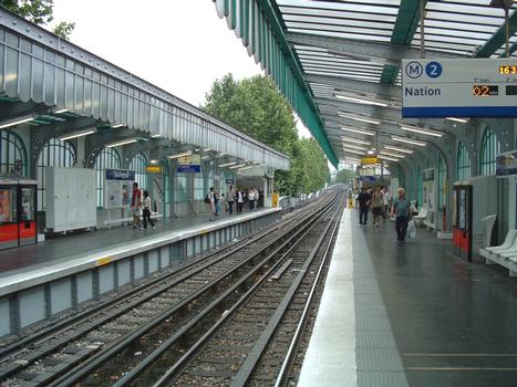 Paris Metro Line 2Stalingrad Station
