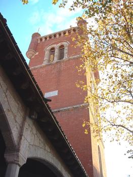 Perpignan: Eglise Saint Jacques, construite du 14ème siècle au 17ème siècle