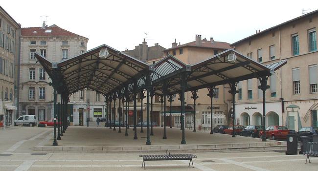Covered Market at Place Belat, Valence