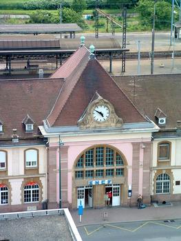 Gare SNCF de Saint-Louis (68/Haut-Rhin/Alsace)