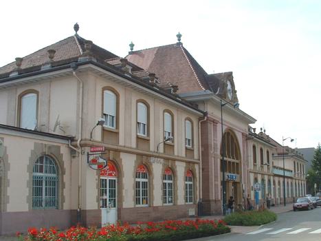 Gare SNCF de Saint-Louis (68/Haut-Rhin/Alsace)