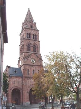 Neuromanische evangelische Kirche in Munster, Elsaß