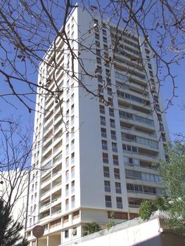 Toulon: Tour «Le Kalliste». Immeuble d'habitation d'une hauteur de 65 m