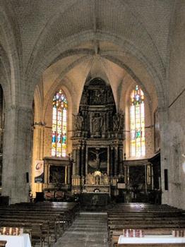 Monein (64)Eglise gothique de Saint Girons (1464)Autel