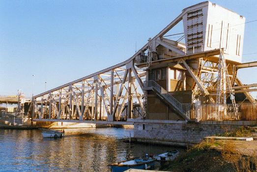 Eisenbahnbrücke (Klappbrücke), Sète