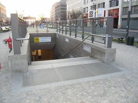 Station de métro Brandenburger Tor