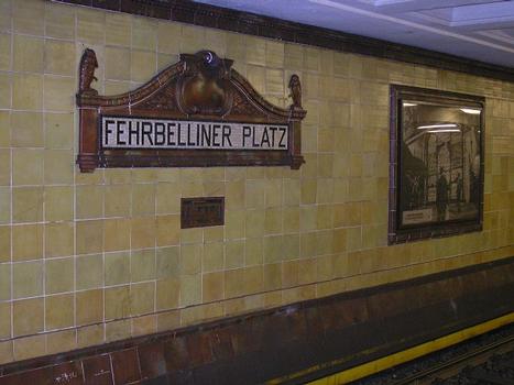 U-Bahnhof Fehrbelliner Platz, Berlin