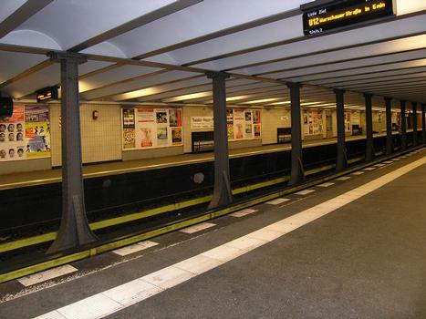 Theodor-Heuss-Platz Metro Station in Berlin