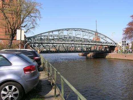 Passerelle sur le canal de Lübeck