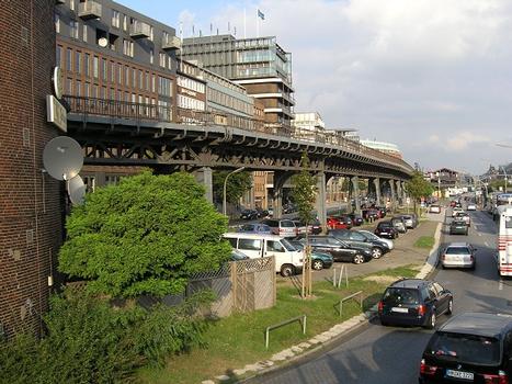 Hochbahnstrecke, Hambourg