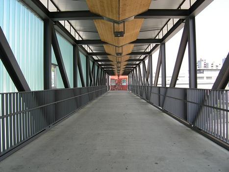Fußgängerbrücke am Bahnhof, Göppingen