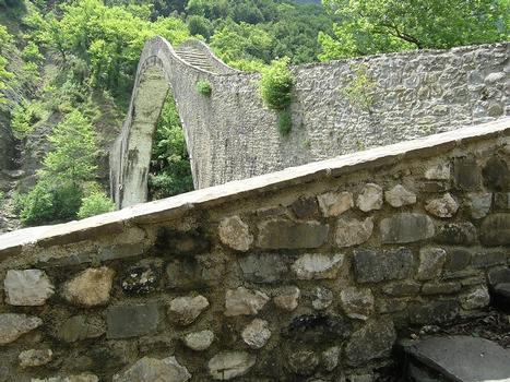 Plaka-Brücke, Plaka, Ioannina, Epirus, Griechenland
