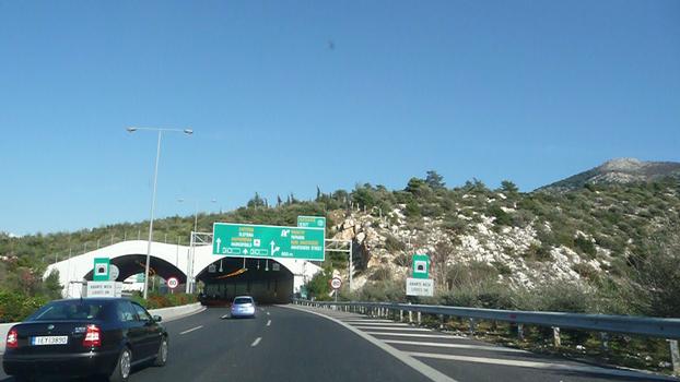 Dimokritos Nord Tunnel, Ymittos Ring, Athen