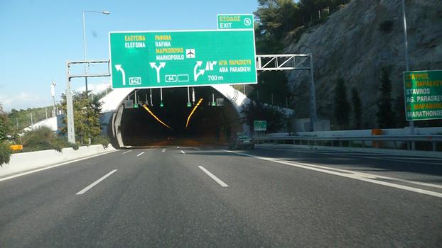 American College Tunnel, Ymittos Ring, Athen