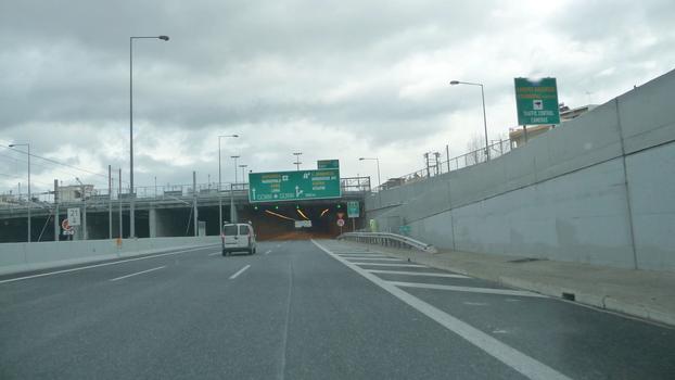 Attiki Odos, Sefiri Tunnel, 440m, Exit7, Aharnes