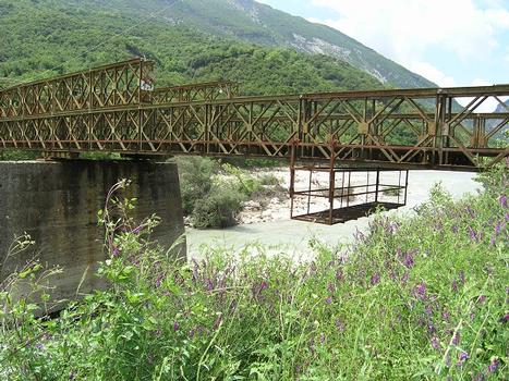 Brücke über den Arachthos, Plaka, Ioannina, Epirus, Griechenland