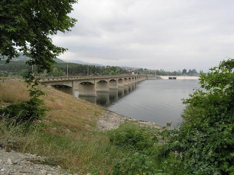 Barrage et pont d'Aliakmon