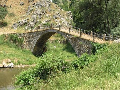 Koromilea-Brücke (Kastoria), Griechenland