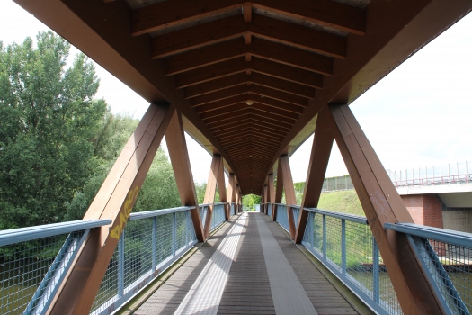 Holzbrücke über die Dahme