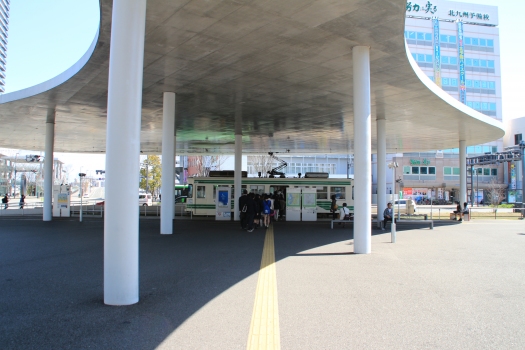 Straßenbahnhaltestelle Bahnhof Kumamoto