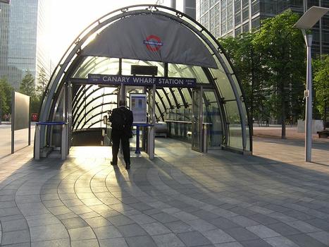 Canary Wharf Underground Station, London