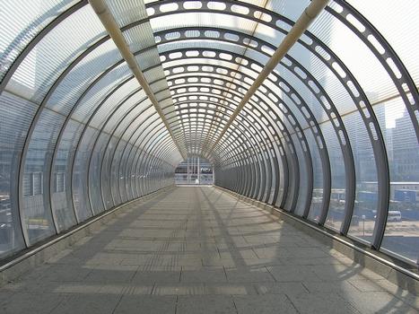 Poplar Station High-Level Walkway, London