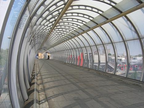 Poplar Station High-Level Walkway, London