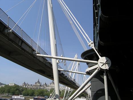 Golden Jubilee Bridges, London