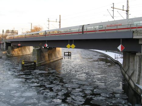 Pont ferroviaire de la station Bellevue à Berlin