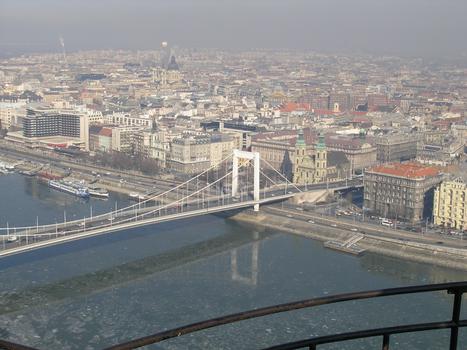 Elizabeth Bridge (Erzsébet hid), Budapest