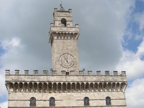 Palazzo Communale, Montepulciano, Italien