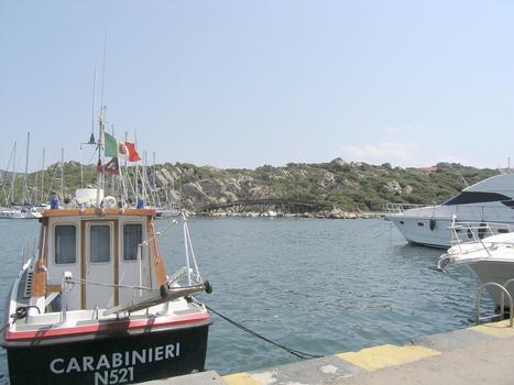 Hafenbrücke, Santa Teresa Gallura, Sardinien