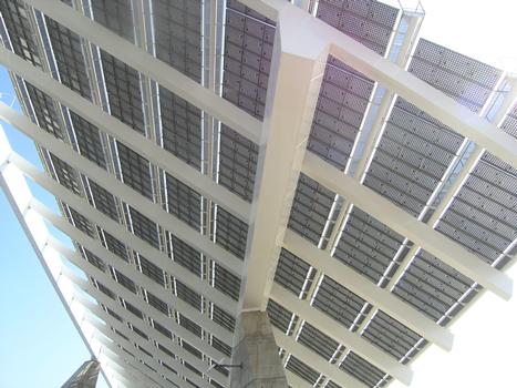 Fotovoltaikanlage am Forum Barcelona
