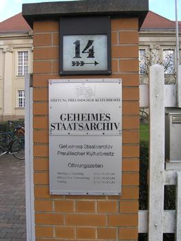 Preussisches Geheimes Staatsarchiv, Berlin