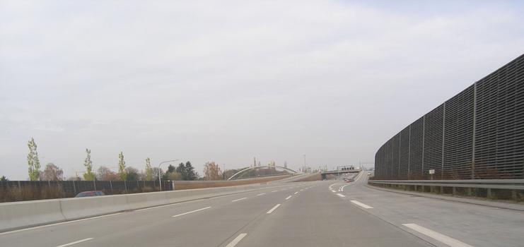 Pont Anna-Nemitz sur l'A113 à Berlin
