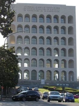Palazzo della Civiltà del Lavoro "Colosseo Quadrato" (EUR), Rom