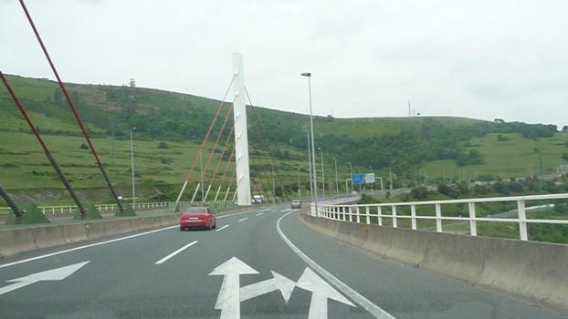 Ponte Ria del Ason de Treto (A-8, Autovía del Cantábrico), Spanien