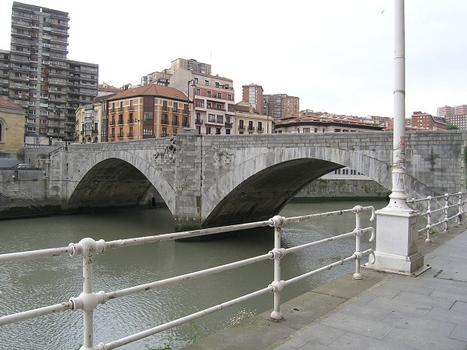 Puente de San Anton, Bilbao, Spanien