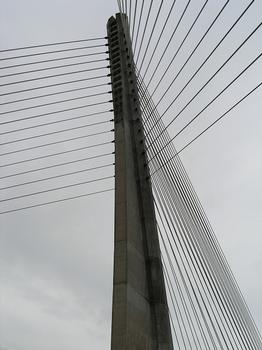 Ponte dos Tirantes, Pontevedra, Spanien