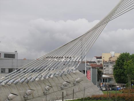 Ponte dos Tirantes, Pontevedra, Spanien