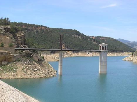 Passerelle de la tour du barrage Francisco Abellán