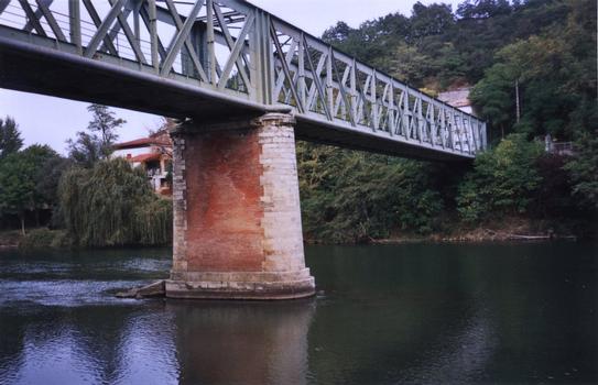 Pont métallique de Lacroix-Falgarde