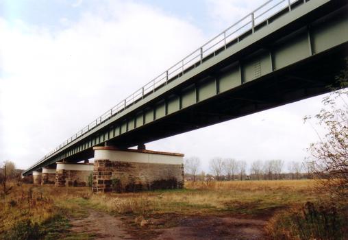 Eisenbahnbrücke, Könnern, Sachsen-Anhalt