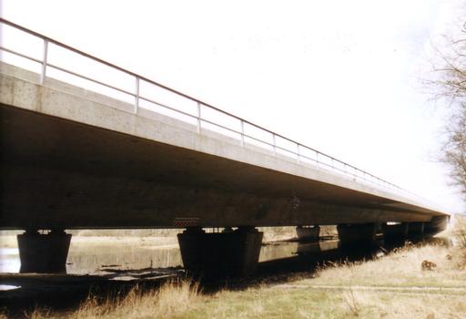 Muldeflutbrücke; Dessau; Saxe-Anhalt
